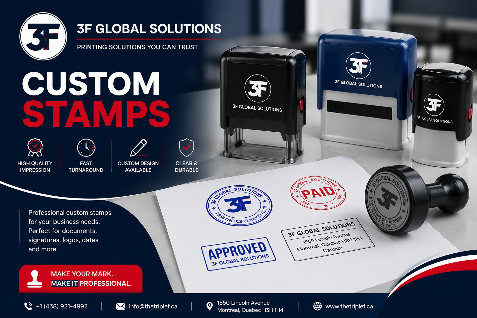 Custom stamps