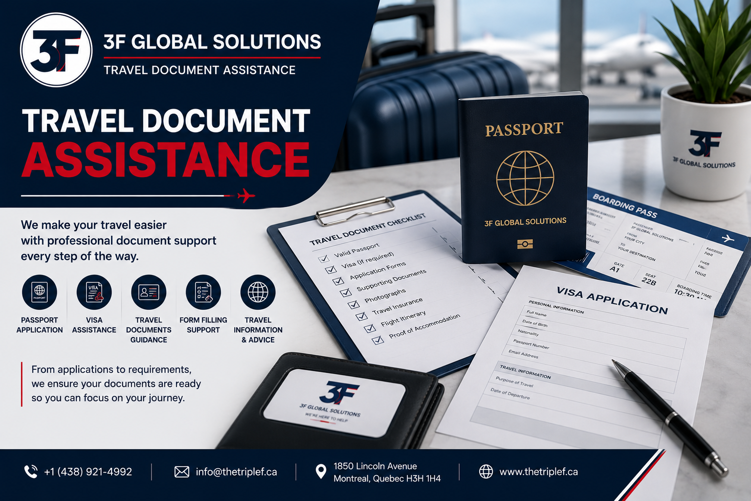 Travel document assistance
